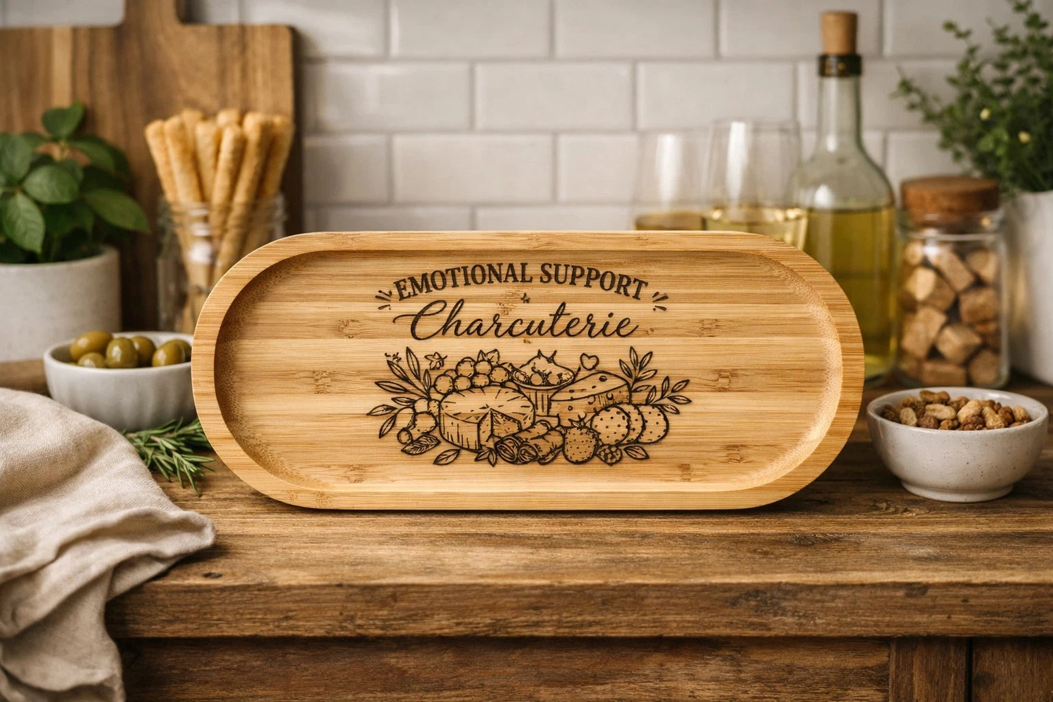 Personal Charcuterie Board | Emotional Support Charcuterie | Funny Gift