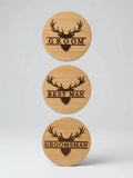 Personalised Wedding Bottle Opener Magnet | Groom And Stag Do| Stag| Keepsake