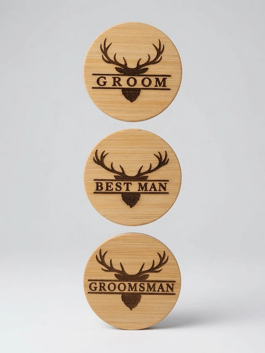 Personalised Wedding Bottle Opener Magnet | Groom And Stag Do| Stag| Keepsake